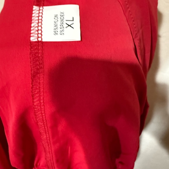 Red Ruffle Sleeve Mini Dress - Picture 8 of 11